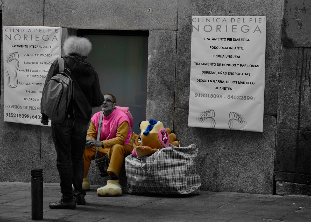Los invisibles de las calles de Madrid